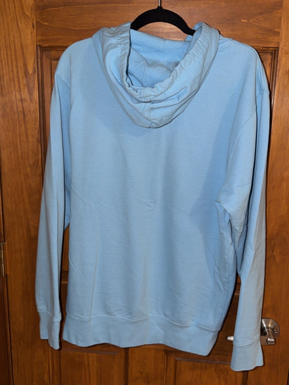 Snowboarding Sweatshirt baby blue color - Picture 2 of 6